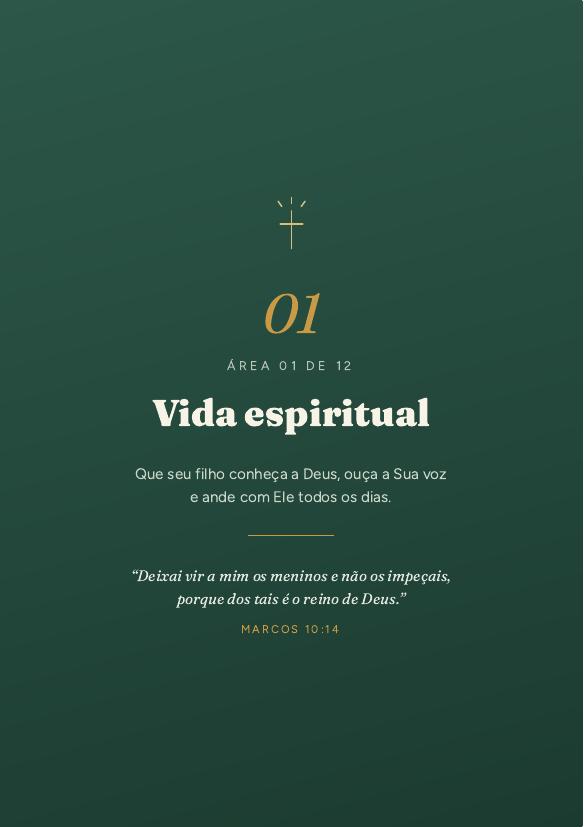 Página de área do devocional
